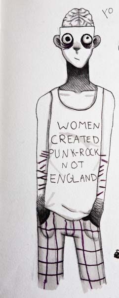 Women created punk rock not england